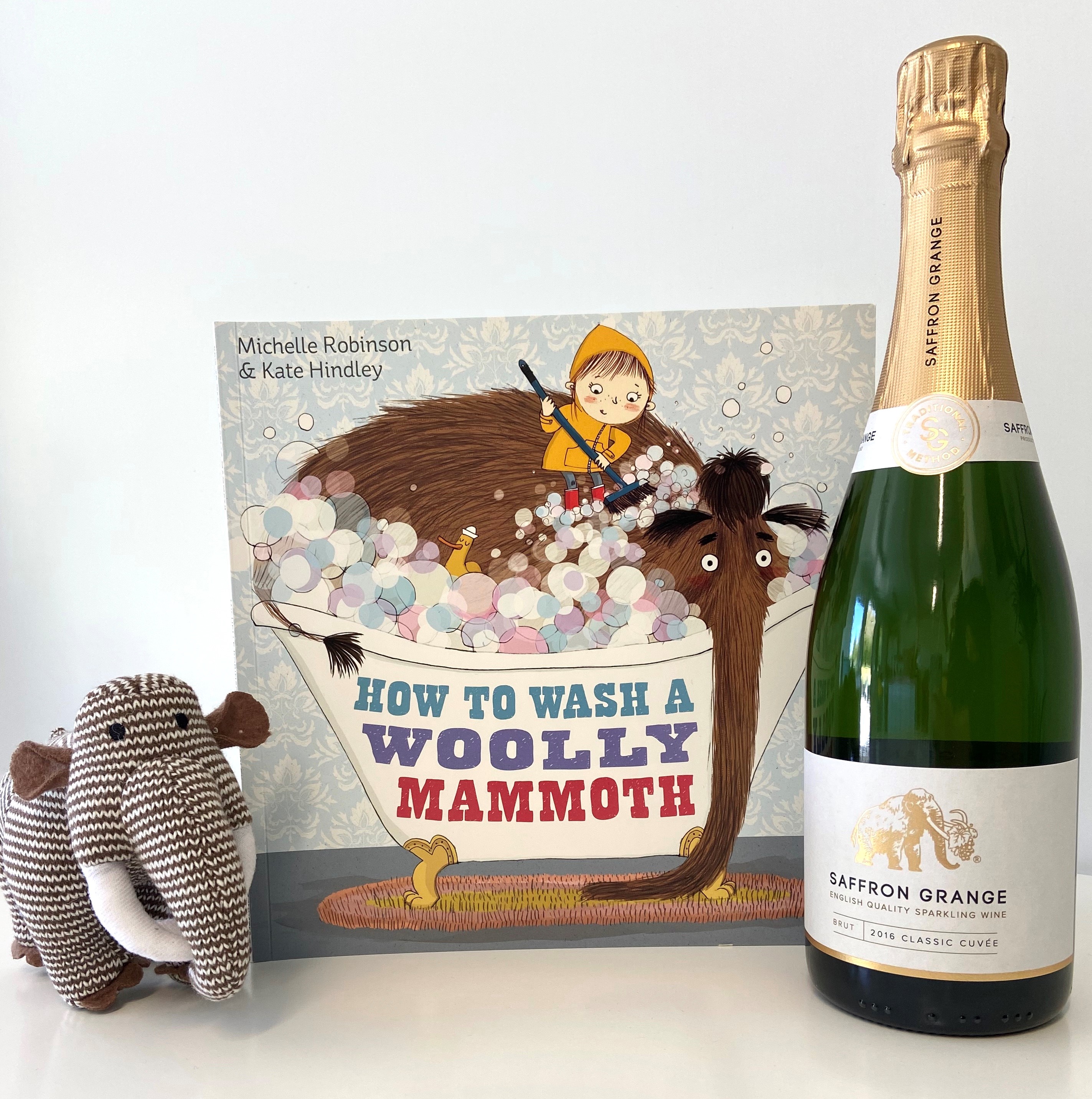 Baby Mammoth Package New baby gift set Saffron Grange Vineyard