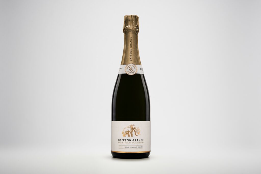 Classic Cuvée 2021 English sparkling wine - Saffron Grange Vineyard