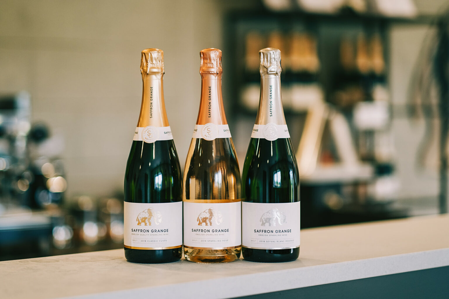 Try Flight Sparkling Wine Tasting Saffron Grange Vineyard